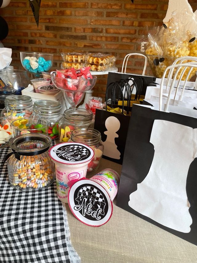 Decoracion fiesta Ajedrez Abel