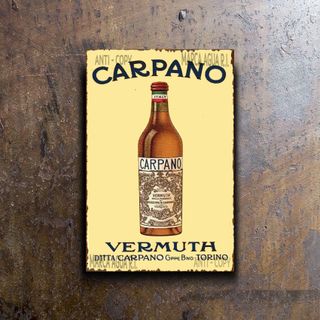 PLACA METALICA VERMOUTH VINO CARTEL METAL ANUNCIOS