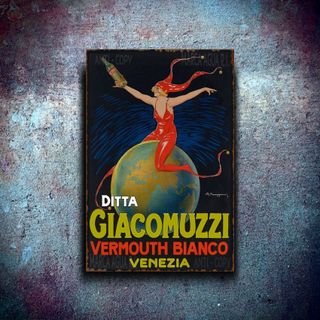 PLACA METALICA VERMOUTH VINO CARTEL METAL ANUNCIOS
