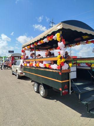 Jardinera remolque carriola