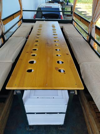 Jardinera remolque carriola