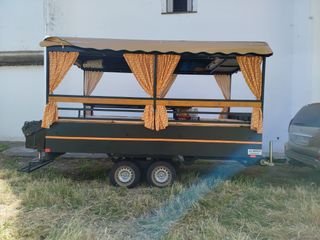 Jardinera remolque carriola