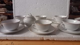 Set teiere in porcellana - 6 tazze