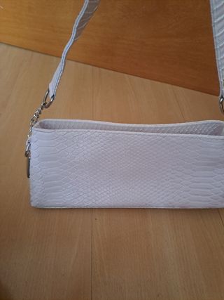 Bolso de mano rosa