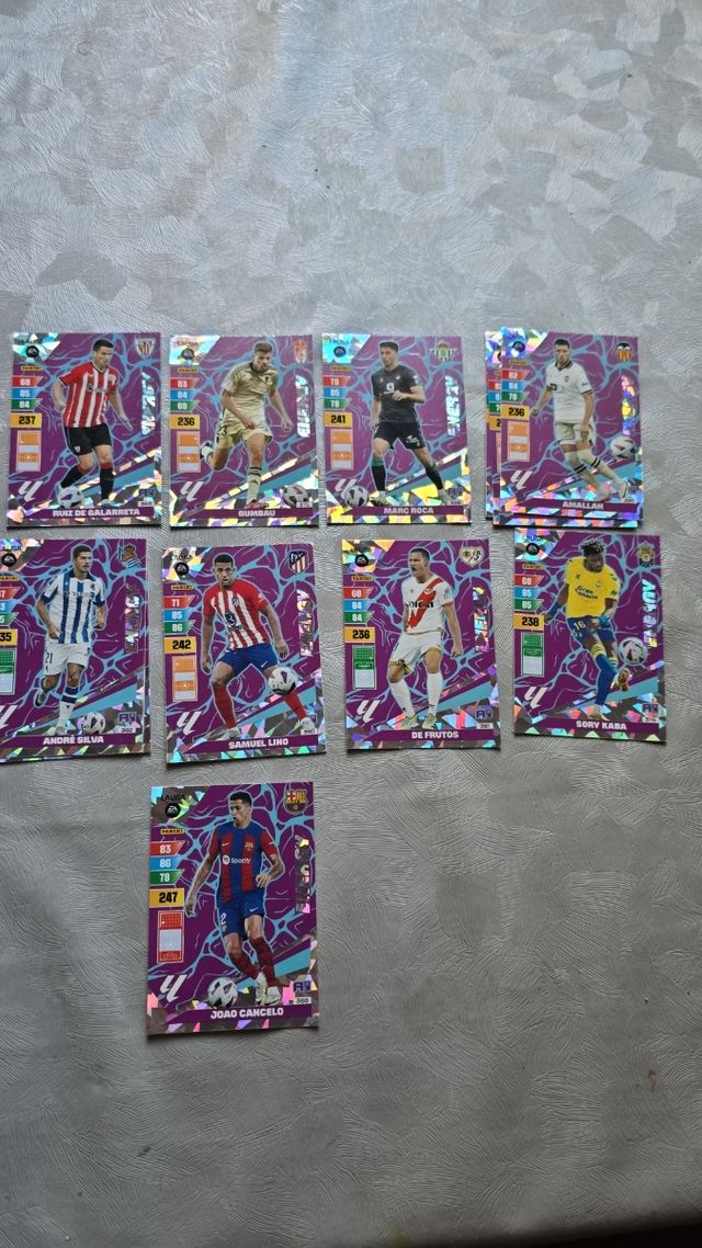 Cromos Adrenalyn 23-24 y 22-23 LaLiga