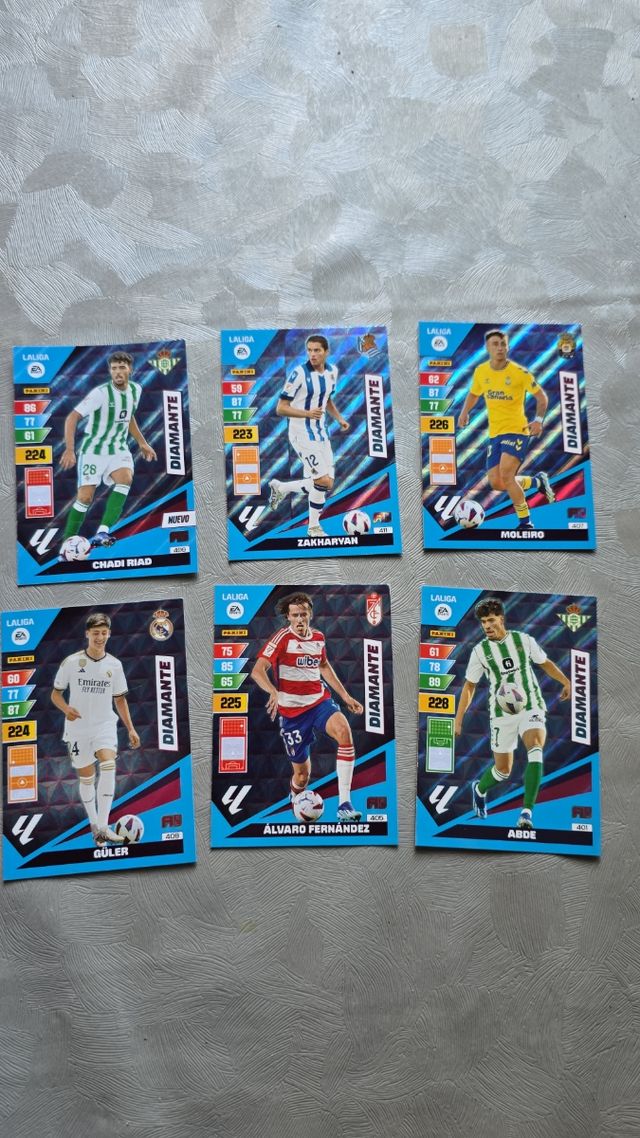 Cromos Adrenalyn 23-24 y 22-23 LaLiga
