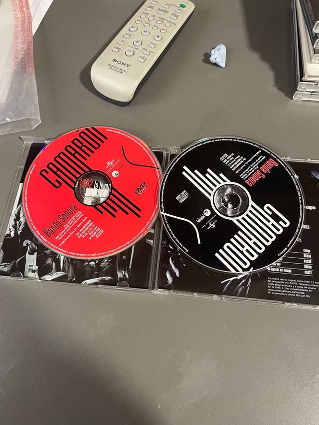 CAMARON LA PELICULA CD BANDA SONORA Y DVD