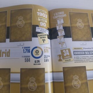 Albúm cromos fútbol liga 2020 - 21 + cromos + dato