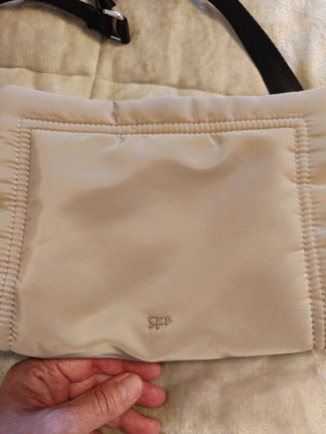 Bolso bandolera Parfois beige