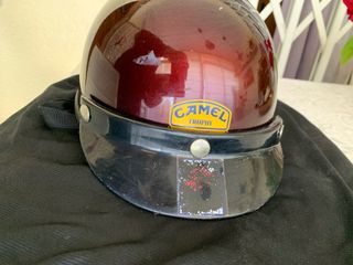 Casco moto Camel Trophy vintage