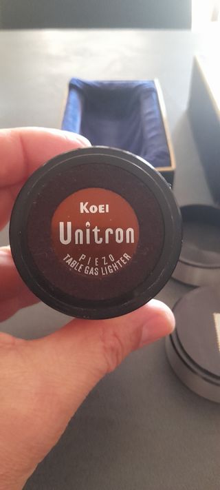 ACCENDINO e n.4 POSACENERE ANNI '70