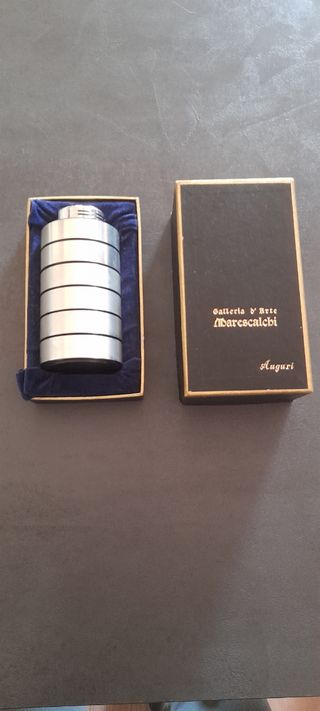 ACCENDINO e n.4 POSACENERE ANNI '70