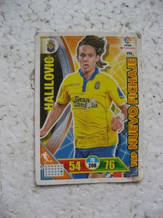 cromo Halilovic 496 Adrenalyn 2016 2017 fútbol