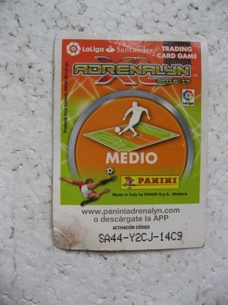 cromo Halilovic 496 Adrenalyn 2016 2017 fútbol