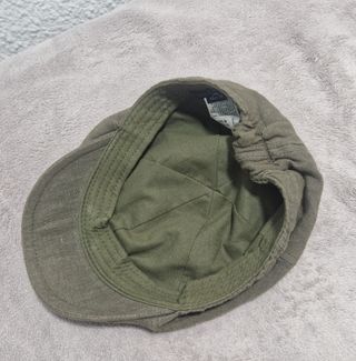 Boina verde militar - Gorra de tela