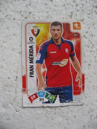 Cromo Fran Mérida 261 Osasuna 2019 2020