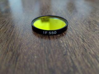 Microscopio Olympus IF550 filtro