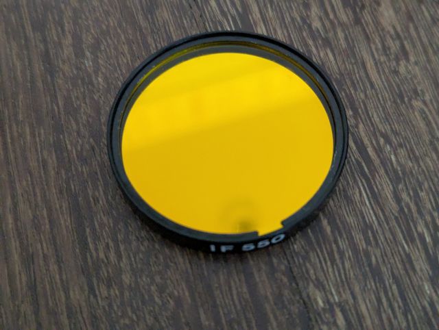 Microscopio Olympus IF550 filtro