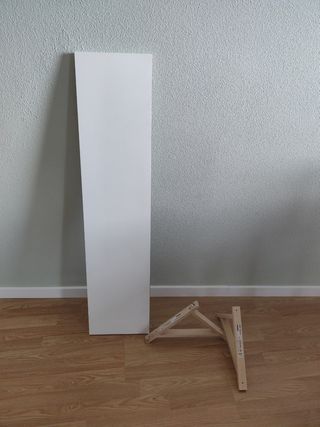 Estantería SKBY VALTER Ikea blanca
