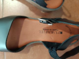 Sandalias Piel Negras