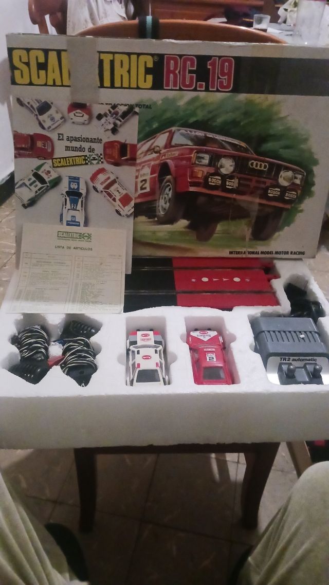 Scalextric: 2 coches Audi Quattro