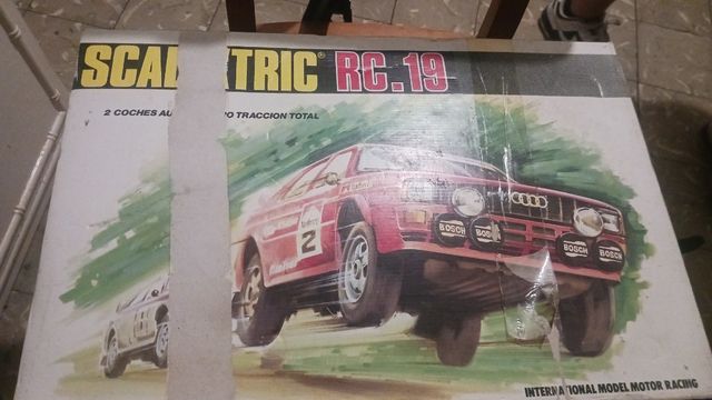 Scalextric: 2 coches Audi Quattro