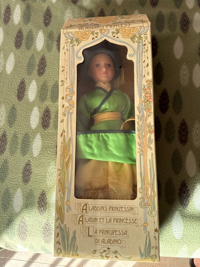 Muñeca porcelana Jasmine Disney