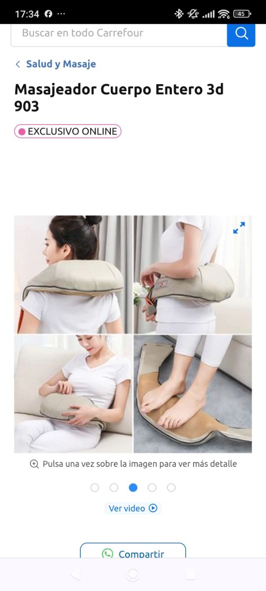 Masajeador cuerpo entero 3D