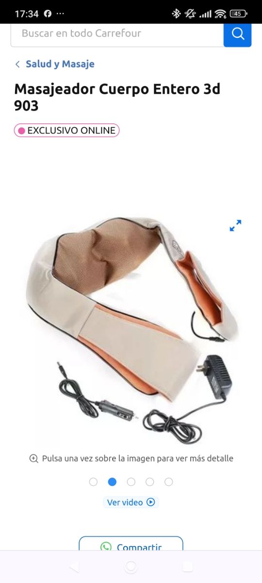 Masajeador cuerpo entero 3D