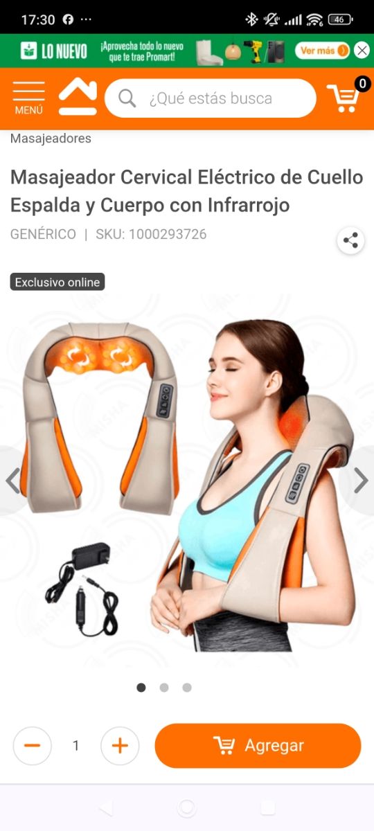 Masajeador cuerpo entero 3D