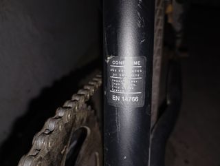 Bicicleta BMX 20 Avigo negra