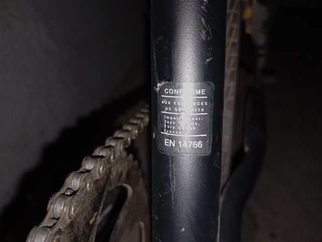 Bicicleta BMX 20 Avigo negra 