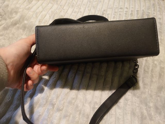 Bolso Primark negro flores