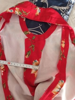 Traje Flamenca Rojo - Flores