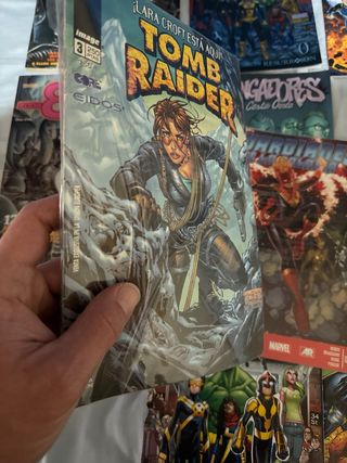 LOTE CÓMICS – MARVEL, TOMB RAIDER, X-MEN, Y MÁS