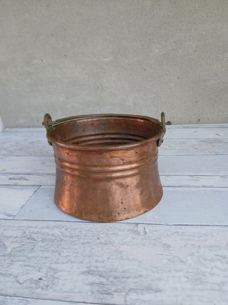 Pentola rame antica - vintage