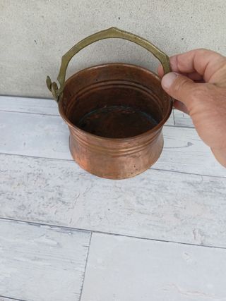 Pentola rame antica - vintage