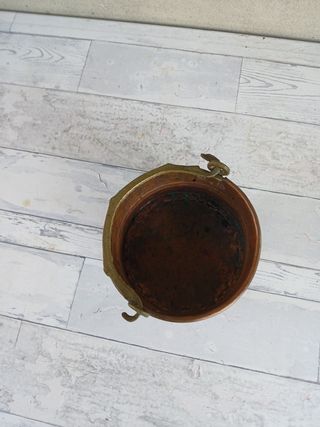 Pentola rame antica - vintage