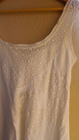 Vestido blanco ibicenco