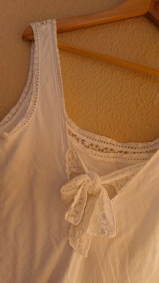 Vestido blanco ibicenco