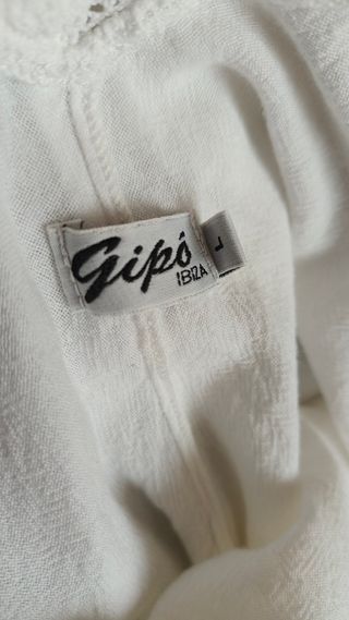 Vestido blanco ibicenco