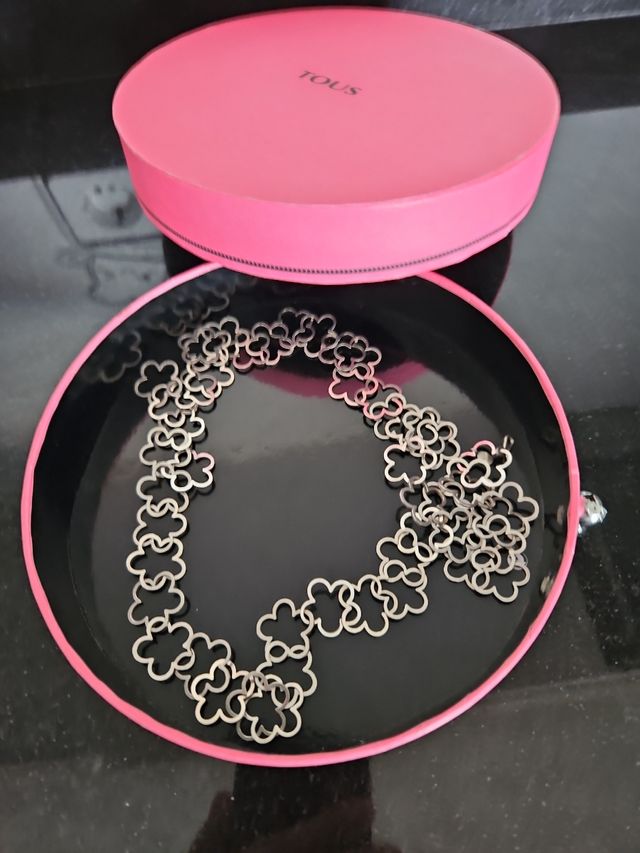 Collar flor de plata d Tous 