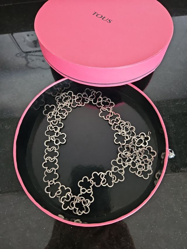 Collar flor de plata d Tous 