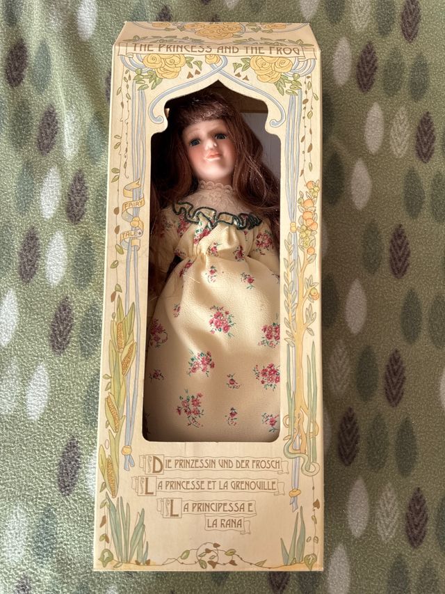 Muñeca la princesa y el sapo Disney