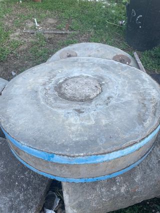 2 ruedas piedra - Molino antiguo