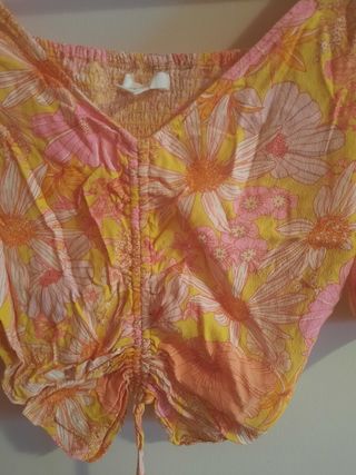 Blusa tonos amarillos hm