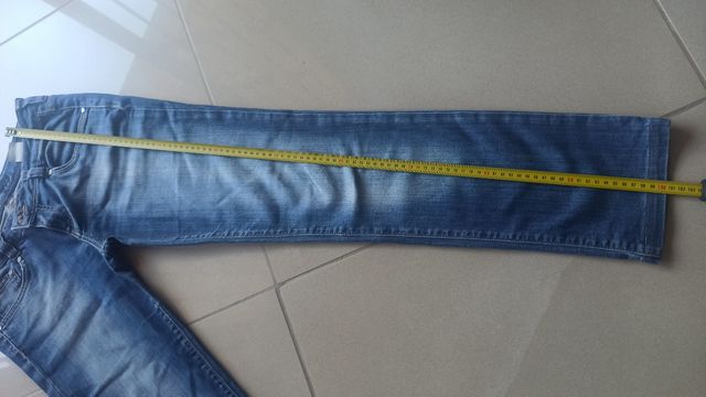 Jeans donna Calvin Klein gamba dritta vita bassa