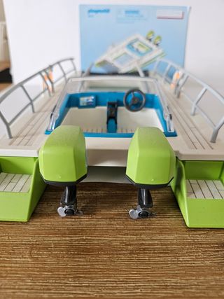 PLAYMOBIL 9233 Barco fondo  de Cristal