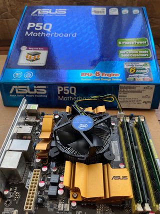 Combo Retro: placa ram grafica procesador