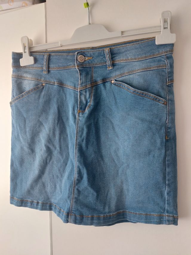 Falda vaquera talla 40